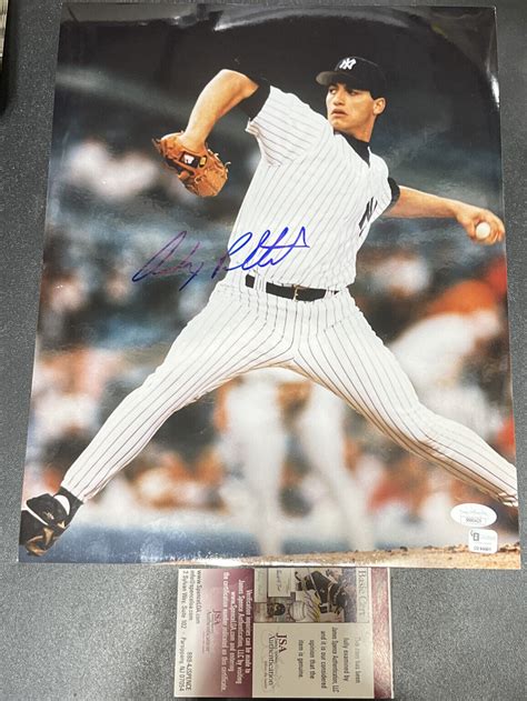 Andy Pettitte Autographed Signed Ny Yankees X Photo Jsa Coa