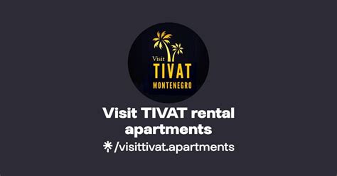 Visit Tivat Rental Apartments Instagram Facebook Tiktok Linktree