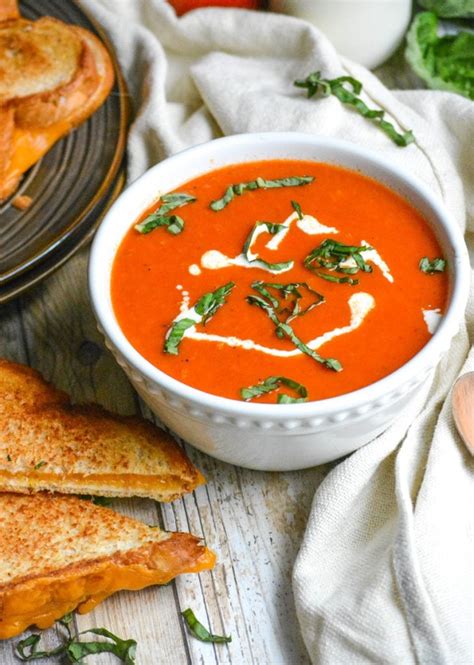 Panera Tomato Soup Recipe Panera Bread Copycat 4 Sons R Us