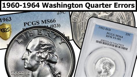 Washington Quarter Errors Varieties Complete Guide Values