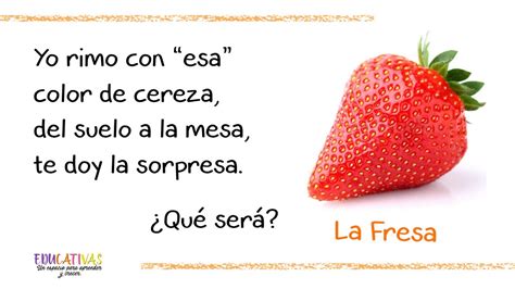 Adivinanzas De Frutas Youtube