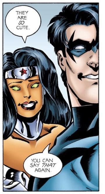 Mari Grayson Aka Nightstar Dick Grayson Et La Fille De Starfire De