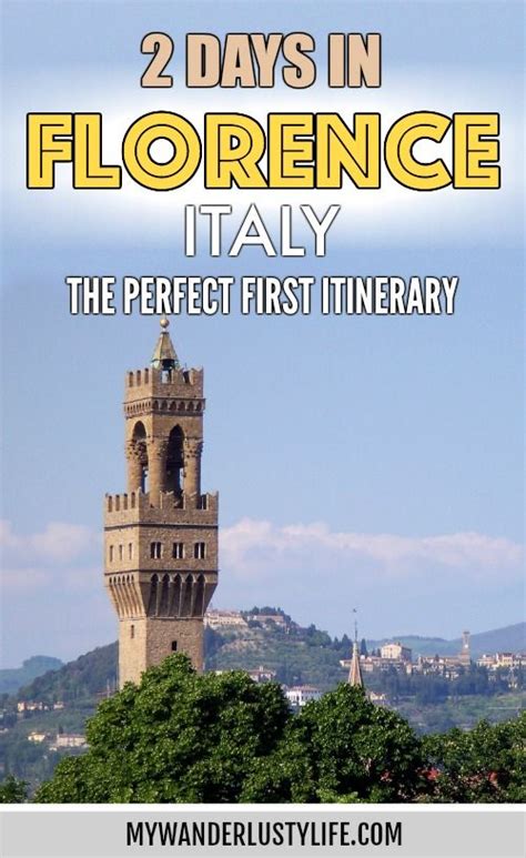 Days In Florence A Jam Packed Itinerary Helpful Tips Itinerary