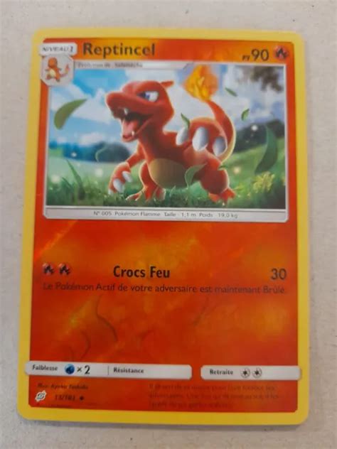 Carte Pokemon Reptincel Reverse Soleil Et Lune Sl Fr Eur