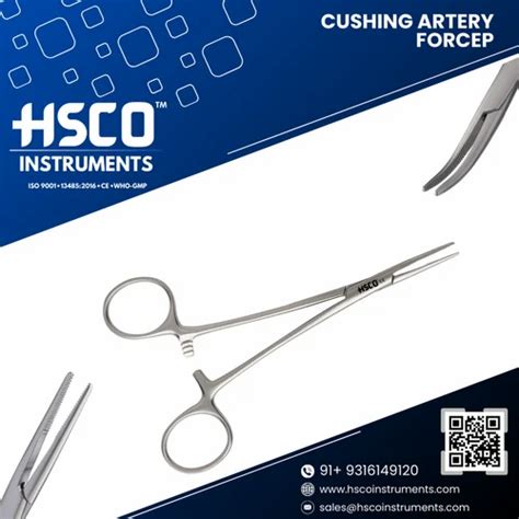 Stainless Steel Hsco Cushing Artery Forceps At Rs 499piece In