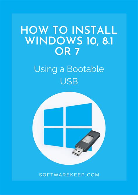 How to Install Windows Using a Bootable USB