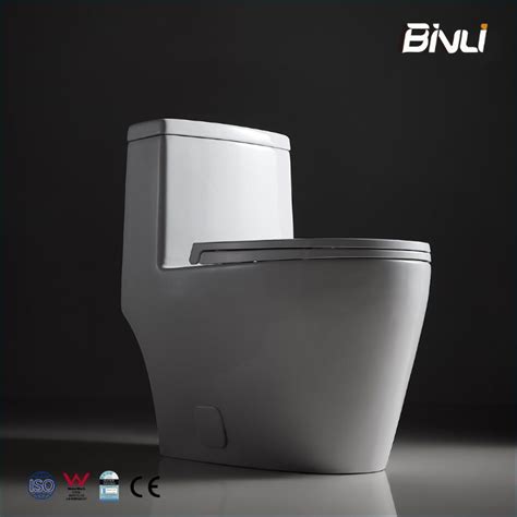 Sanitary Ware Water Closet Dual Flush Top Button Upc One Piece Toilet