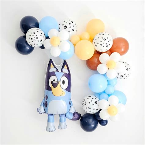 Bluey Balloon Garland Bluey Birthday Decorations Bluey Balloon Arch