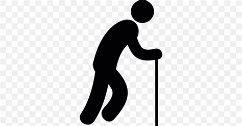 Old Age Stick Figure Walking Stick Person Png 1200x630px Old Age