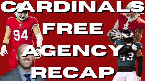 2023 ARIZONA CARDINALS FREE AGENCY RECAP The Sports Brief Podcast