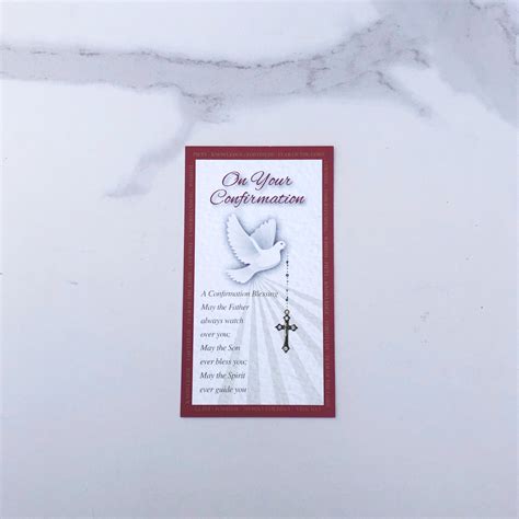 Holy Card: On Your Confirmation – The Catholic Shop