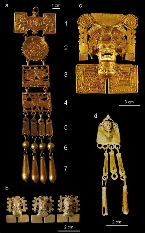 Mayan Gold Artifacts