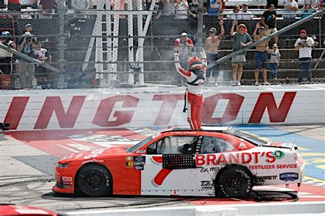 Xfinity Breakdown Justin Allgaier Tames Darlington For Rd Time In His