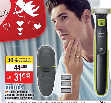 Offre Rasoir Oneblade Black Edition De Philips Chez Carrefour