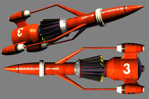 Thunderbird 3 WIP by Paul-Lloyd on DeviantArt