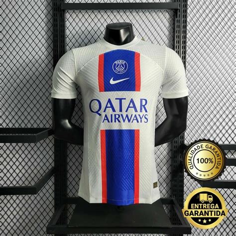 Camisa Paris Saint Germain PSG Third 22 23 Jogador Nike Masculina