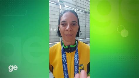 Jerusa dos Santos agradece à torcida brasileira após 2 ouros no Mundial