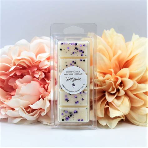 Black Jasmine Wax Melt A Spicy Floral Luxury Scent