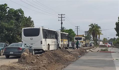 La Gabriel Leyva avenida en remodelación en Mazatlán es objeto de