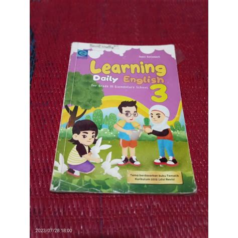 Jual Buku Learning Daily English Kelas Sd Penerbit Grafindo Shopee