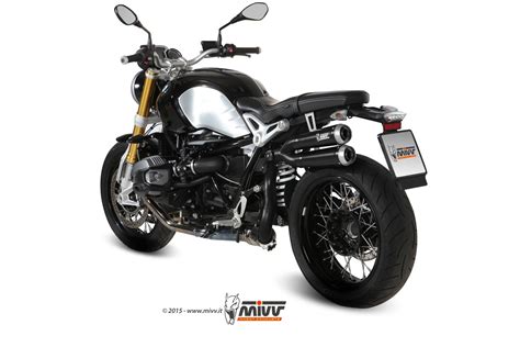 Escape BMW R NINE T Mivv X Cone Inox Negro B 024 LP1 Mivv