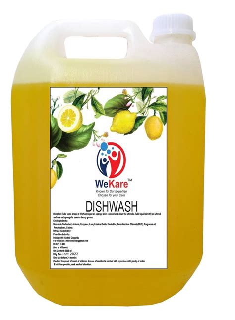 5 Litre Liquid Lemon Dishwash At Rs 240 Bottle Vim Dishwash Liquids