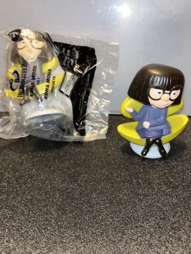 The Incredibles 2 Edna Mode Bobble 9 Mcdonald S Toy Disney Pixar 2018 Lot Of2 Ebay