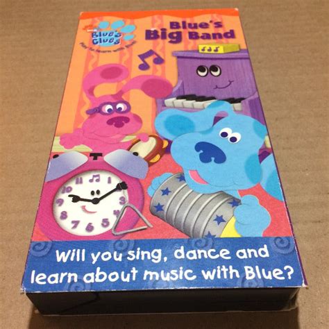 Opening To Blues Clues Meet Joe 2002 Vhs Blue S Clues Vhs Mercari