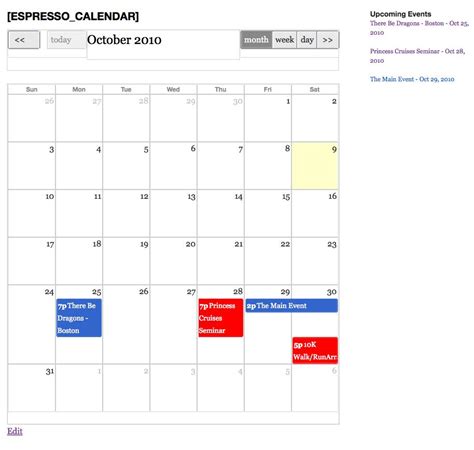 Calendar - Event Espresso - WordPress Event Registration Calendar ...