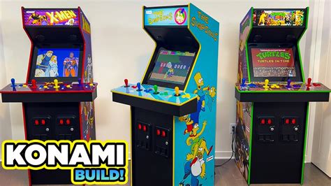 Arcade Cabinet Build TMNT X Men Simpsons YouTube