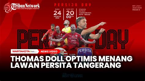 Jelang Laga Persija Vs Persita Hansamu Yama Dan Ondrej Kudela Absen