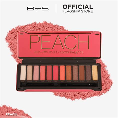 BYS Eyeshadow Palette Peach Shopee Philippines