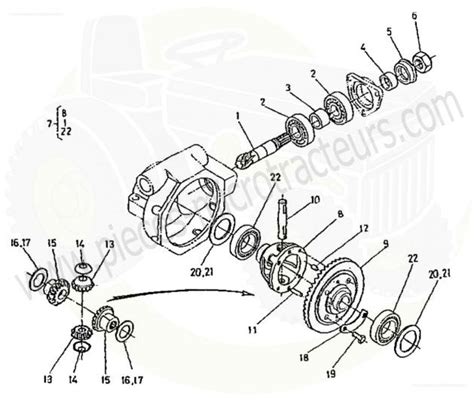 Pieces Microtracteurs Vue Clat E Pi Ces Pour Kubota B Section