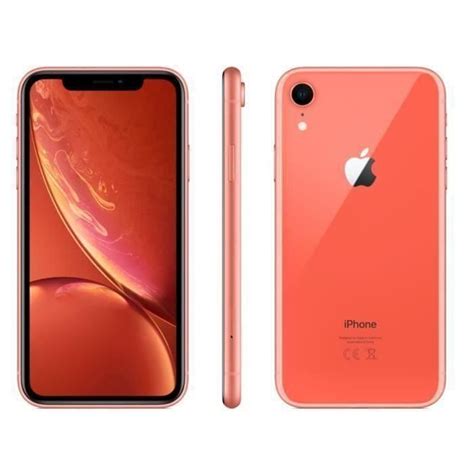 APPLE iPhone XR 64Go Corail 2020 Reconditionné Très bon état