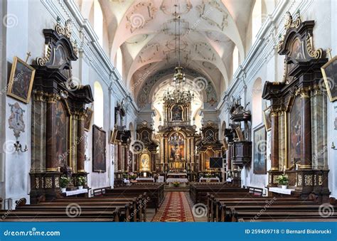 Main Nave And Presbytery Of Holy Mary Of Mirow Sanctuary Within