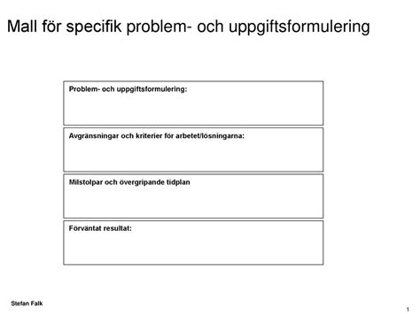 Mallar F R Effektivt Beslutsfattande Planering Och Genomf Rande Ppt