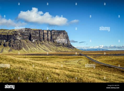 Scenic Landscape With The Famous Ring Road In Iceland Stock Photo Alamy
