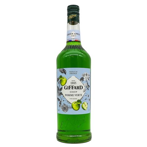 Giffard Green Apple Pomme Verte Sirop Syrup Ml Non Alcoholic