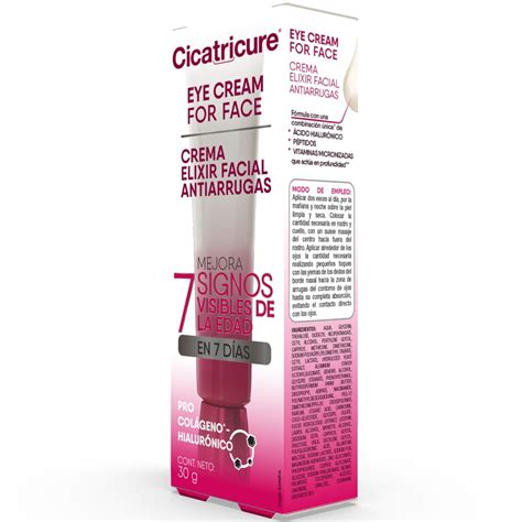 Crema Elixir Facial Cicatricure Anti Arrugas 30 G DelSol