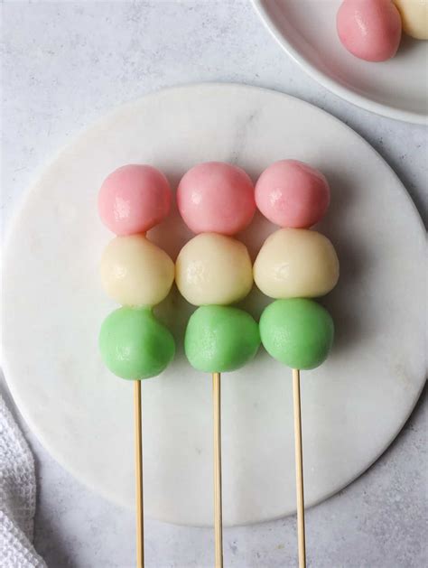 quick easy hanami dango japanese sweet dumplings
