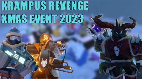 Triumph Krampus Revenge Xmas Event Tower Defense Simulator