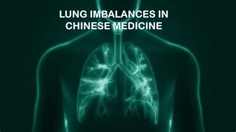 Pattern Differentiation According To Zang Fu Organs Lung Imbalances