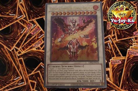 Yu Gi Oh Tcg Geomathmech Final Sigma Ghosts From The Past The Nd