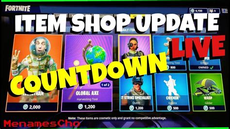 📺menameschos Live Ps4 ♻ Item Shop Update 💩 Countdown 🕒 Fortnite Battle