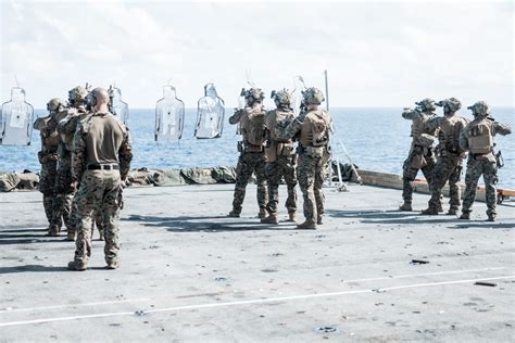 DVIDS Images 26th MEU SOC MSPF Conducts Live Fire Range Aboard USS