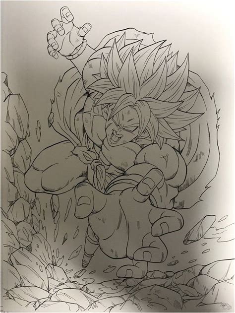 Pratique Coloriage Dragon Ball Super Broly Pictures Idee De