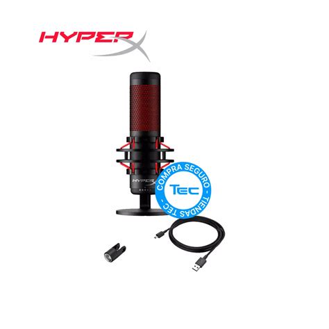 Micr Fono Hyperx Quadcast Omnidireccional Tiendas Tec