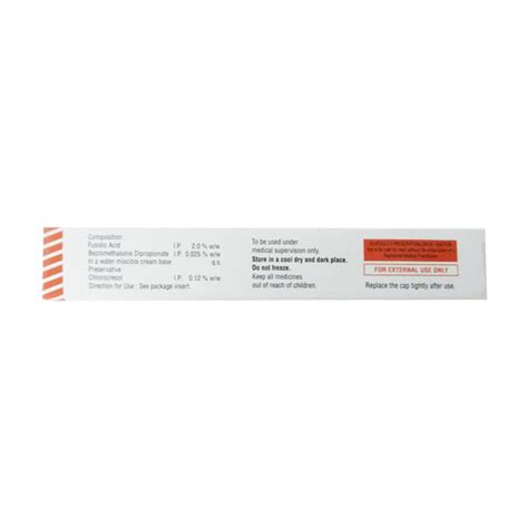 Buy Fusibact B Cream 10gm Online at Upto 25% OFF | Netmeds