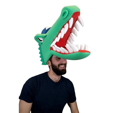 Foam Party Hats Alligator Hat Mascot Hat Crocodile Costume Aligator