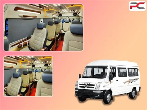 Contact Us To Hire A 18 Seater Tempo Traveller On Rent